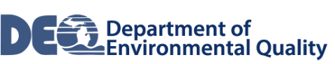 Michigan Department of Environmental Quality Logo Michigan Department of Environmental Quality Logo