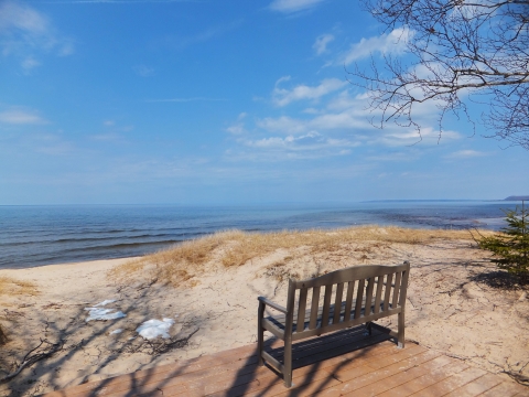 Pendills Creek NFH Public Access Lake Superior Beach
